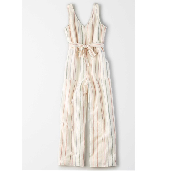 SOLD American Eagle V-Neck Jumpsuit - Picture 3 of 7